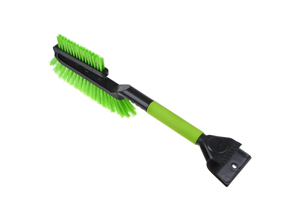 Щетка для уборки снега со скребком с 2 чистящими поверхностями 52см NEW GALAXY