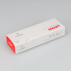 Пульт SMART-R43-RGBW Black (2 зоны, 2.4G) (Arlight, IP20 Пластик, 5 лет) 031938