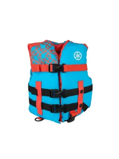 Жилет детский (15-25кг) страх. Yamaha 22V3B оранжево-голубой