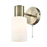 8100/1W COMFI LN26 106 бронза/белый металл/стекло Бра Е14 1*40W 220V MAVE