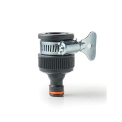 Адаптер GF GF80005446 на кран безрезьбовой с металлическим хомутом | Аксессуары для полива Green Apple