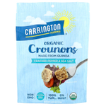 Carrington Farms, Organic Crounons, измельченный перец и морская соль, 134 г (4,75 унции)