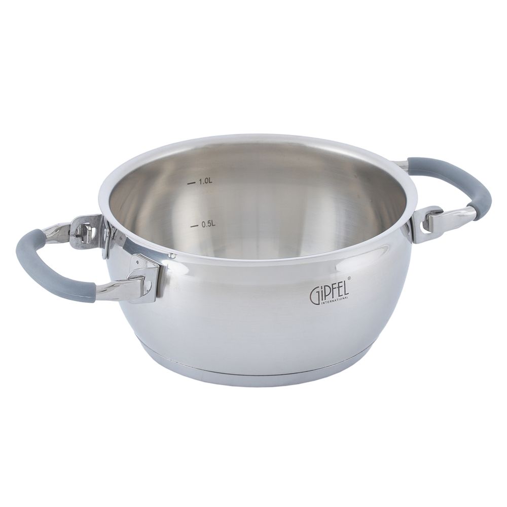 Кастрюля из нержавеющей стали Gipfel Hessen 52619 16 см/1 л