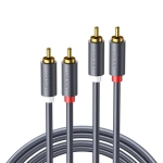 Кабель 2RCA - 2RCA тюльпаны 2m UGREEN 10518
