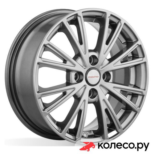 Меандр (КС888) 6x16/4*114.3 D67.1 ET40 Дарк платинум