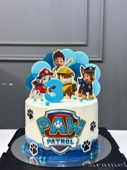 торт на день рождение мальчика, торт Щенячий патруль, торт Paw patrol