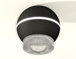 XS1102030 SBK/CL черный песок/прозрачный MR16 GU5.3 LED 3W 4200K (C1102, N7191)