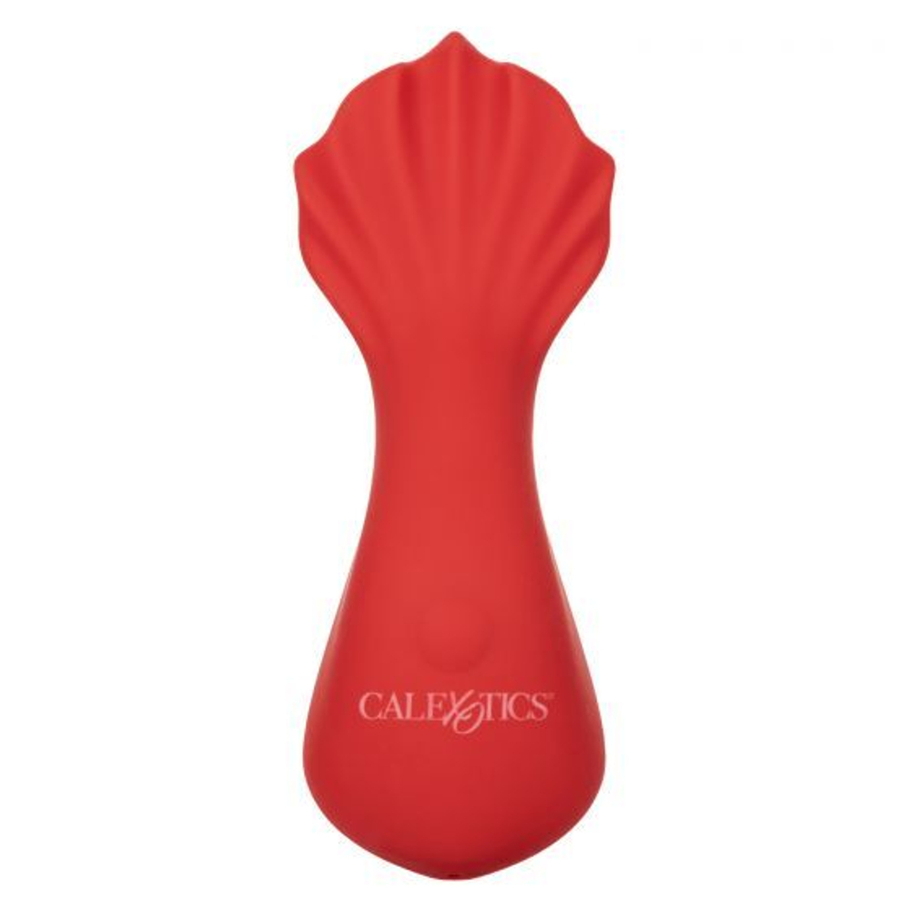 Красный клиторальный вибромассажер Red Hot Fuego (Цвет: красный)