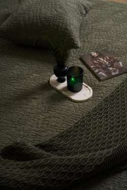 Покрывало Luxberry Древесная кора Зеленый