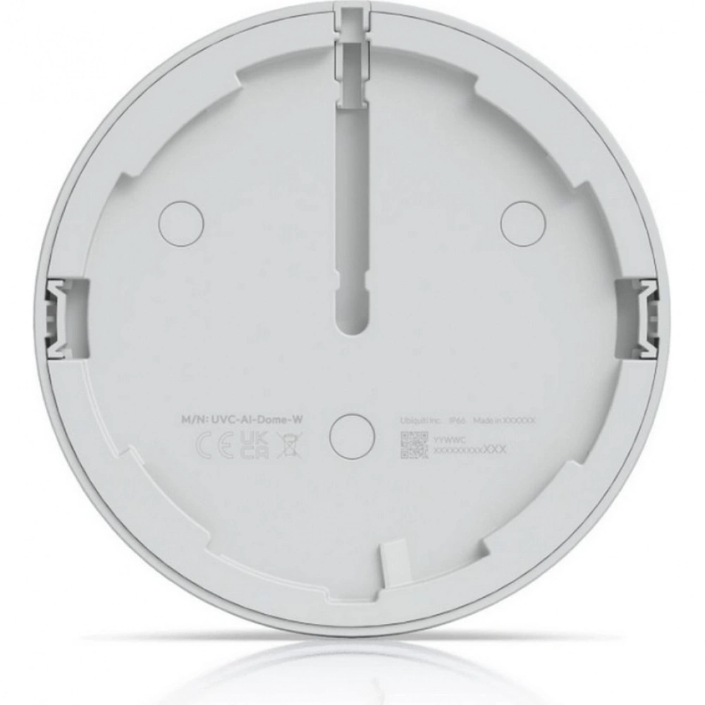 Видеокамера 4K (8MP), 30 к/с, 109,9°, ИК-подсветка до 40 м, белый UBIQUITI UVC-AI-Dome-W