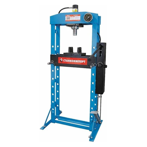 Пресс гаражный гидравлический на 20 тонн с ножным приводом, SD0823, СТАНКОИМПОРТ
