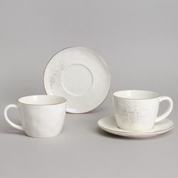 ЧАЙНЫЙ НАБОР BRONCO "GOLD" НА 2 ПЕР. 4 ПР. 350 МЛ