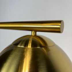 Торшер Geneva Single Glass Globe Floor Lamp