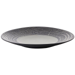 Тарелка «Арборесценс» мелкая;фарфор;D=310,H=35мм;черный,серый (Цвет: черный)