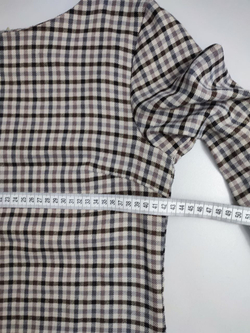 Платье Zolla в клетку 42 размер