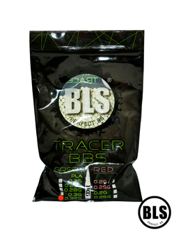 Шары трассерные BLS Tracer 0,32 g (зелёные, 3100 шт, 1 кг, пакет)