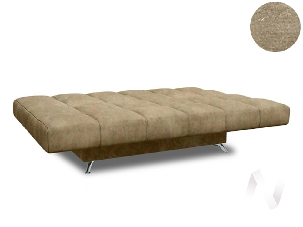 Диван прямой Клик-Кляк 8 ДК (LOVERS-26 серо-коричневый; 3 категория)