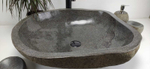 Раковина из речного камня RS-6851 (60*52*15)
