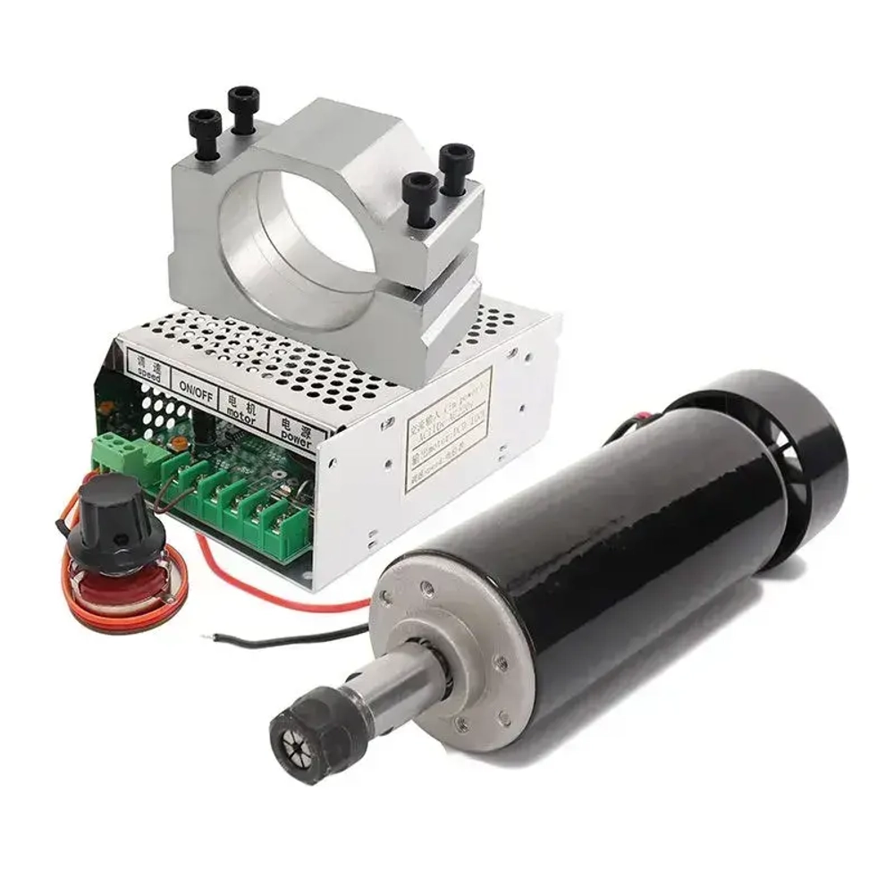 Двигатель шпинделя с ЧПУ 500 Вт, 100 В постоянного тока, 12000 об ER11