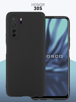 Чехол ROSCO для Honor 30S (арт.HW-H30Srus-COLOURFUL-BLACK )