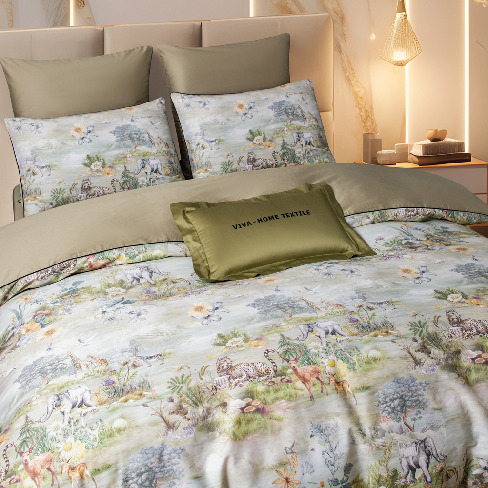 Комплект постельного белья Сатин Премиум CPA055