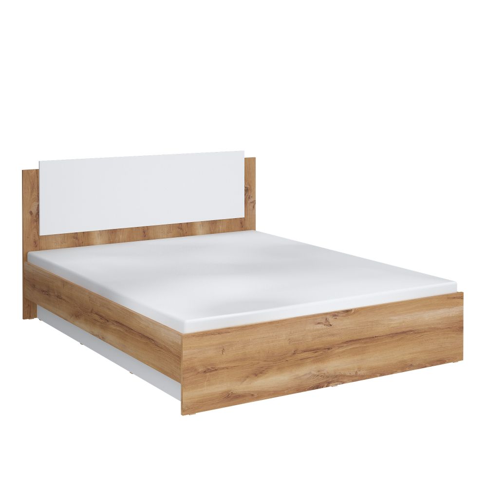 Кровать 1600 Сеул (дуб кельтик/белый), МФ 1+1