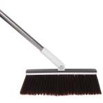 Набор для уборки, щетка для пола с совком «Disco» белый 1103