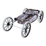 Коляска для куклы лежачая, пакет Z918-11