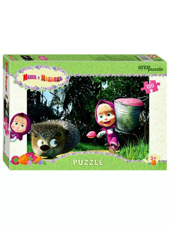 Пазл для детей 4 5 6 7 лет Маша и Медведь 2 104 элемента