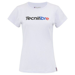 Женская теннисная футболка Tecnifibre Club Tee 22 - белый
