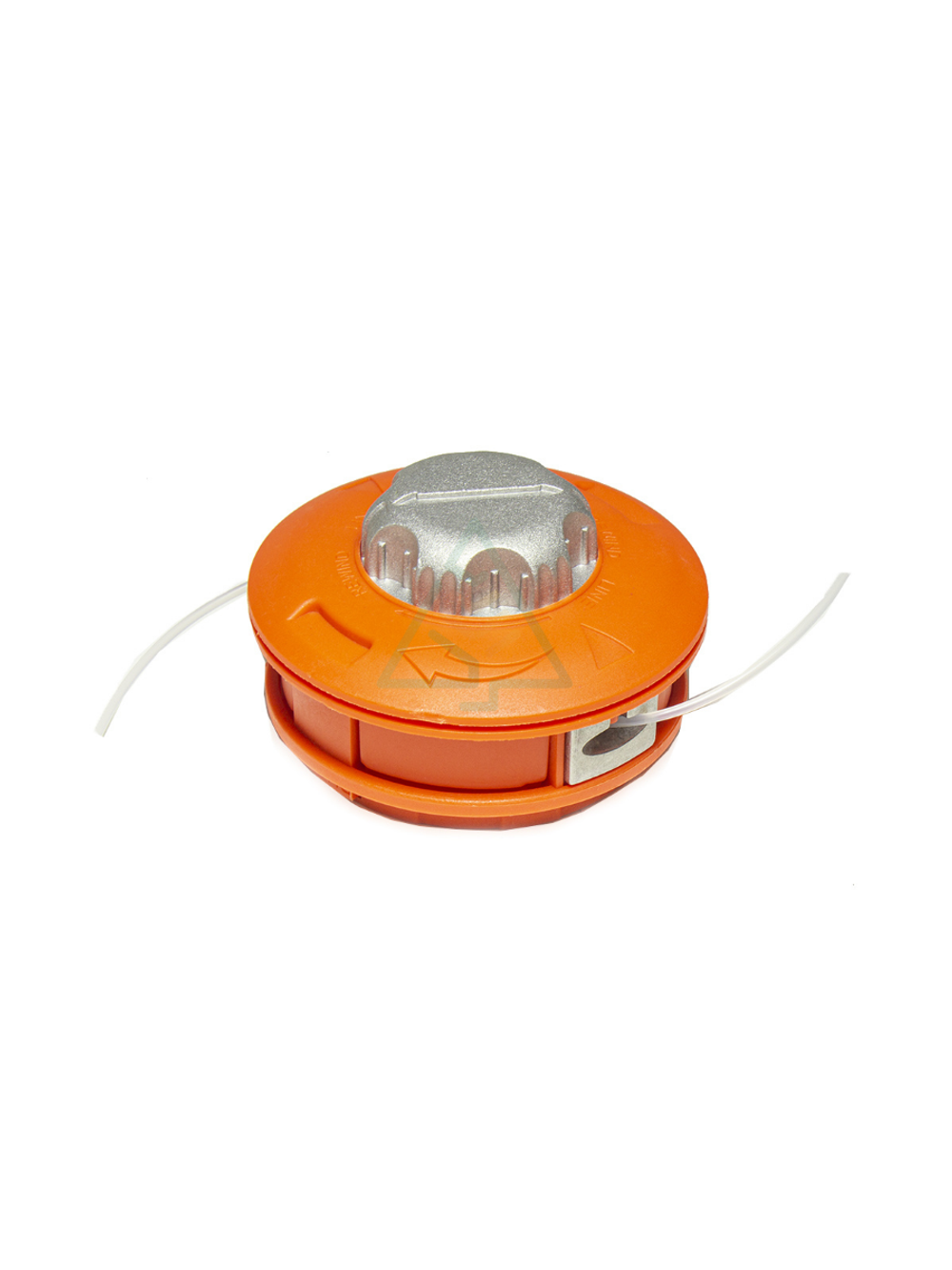 Головка для триммера Efco Stark 25, Oleo-Mac Sparta 25 М8*1,25L с металлической кнопкой облегчённая диаметр 113 мм