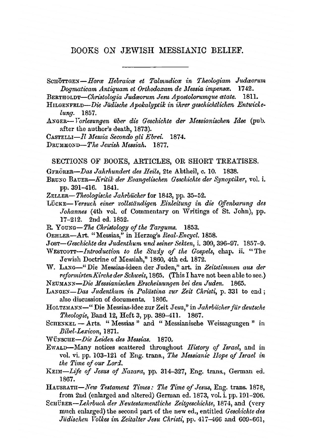 The Jewish and the Christian Messiah. a study in the earliest history of Christianity | Vincent Henry Stanton