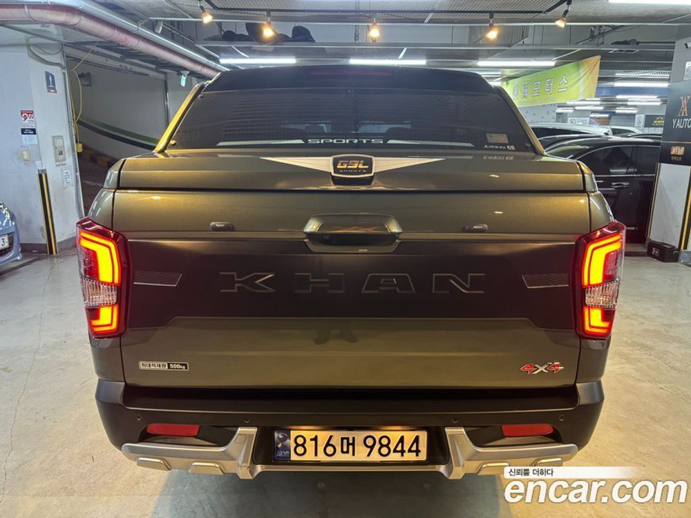 KG Mobility (Ssangyong) The New Rexton Sports KHAN Дизель 2.2 4WD (07.2021)