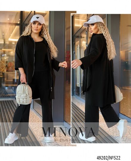 Костюм 522-черный Minova Фото 1