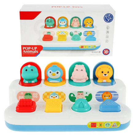 Интерактивная игрушка Pop-Up Animals с 18 месяцев