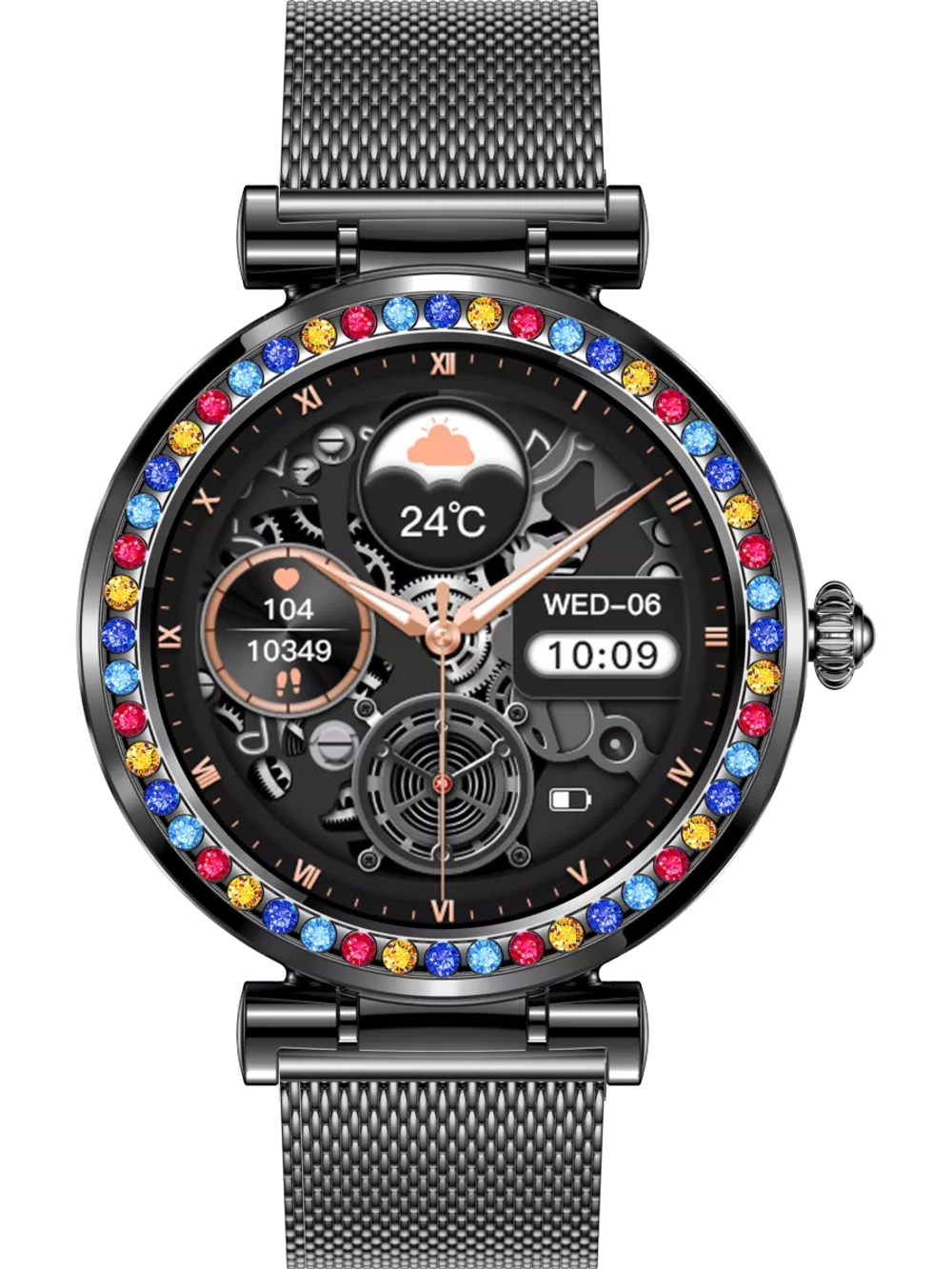 Смарт часы SYMPHONY наручный фитнес браслет