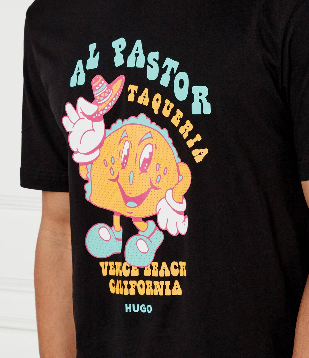 Футболка Nugotacos Hugo Blue - черный(50532123)