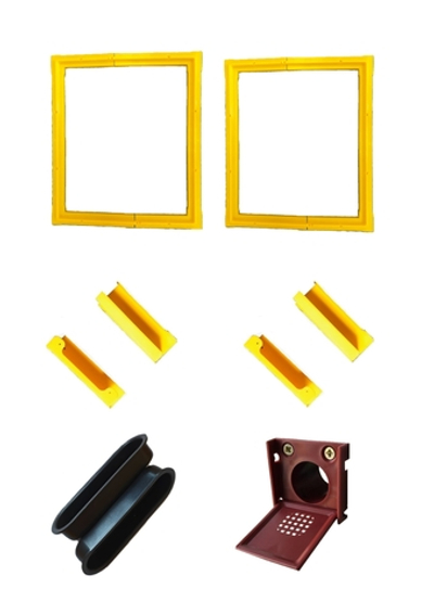 Набор для сборки корпуса Дадан для 8 рамочного улья, 10 шт