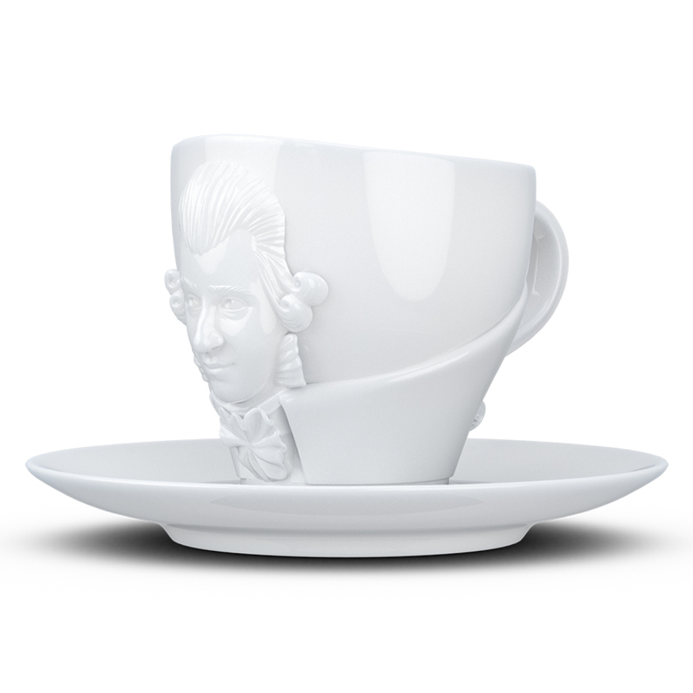 Чайная пара talent wolfgang amadeus mozart, 260 мл, белая