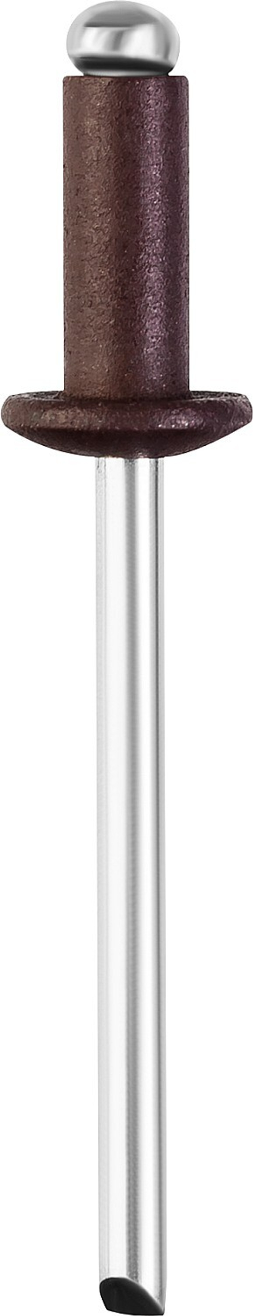 Алюминиевые заклепки Color-FIX, 4.0 х 10 мм, RAL 8017 шоколадно-коричневый, 50 шт., STAYER Professional