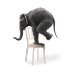 Стул деревянный Woodville Айра молочный, ромб, ножки белые