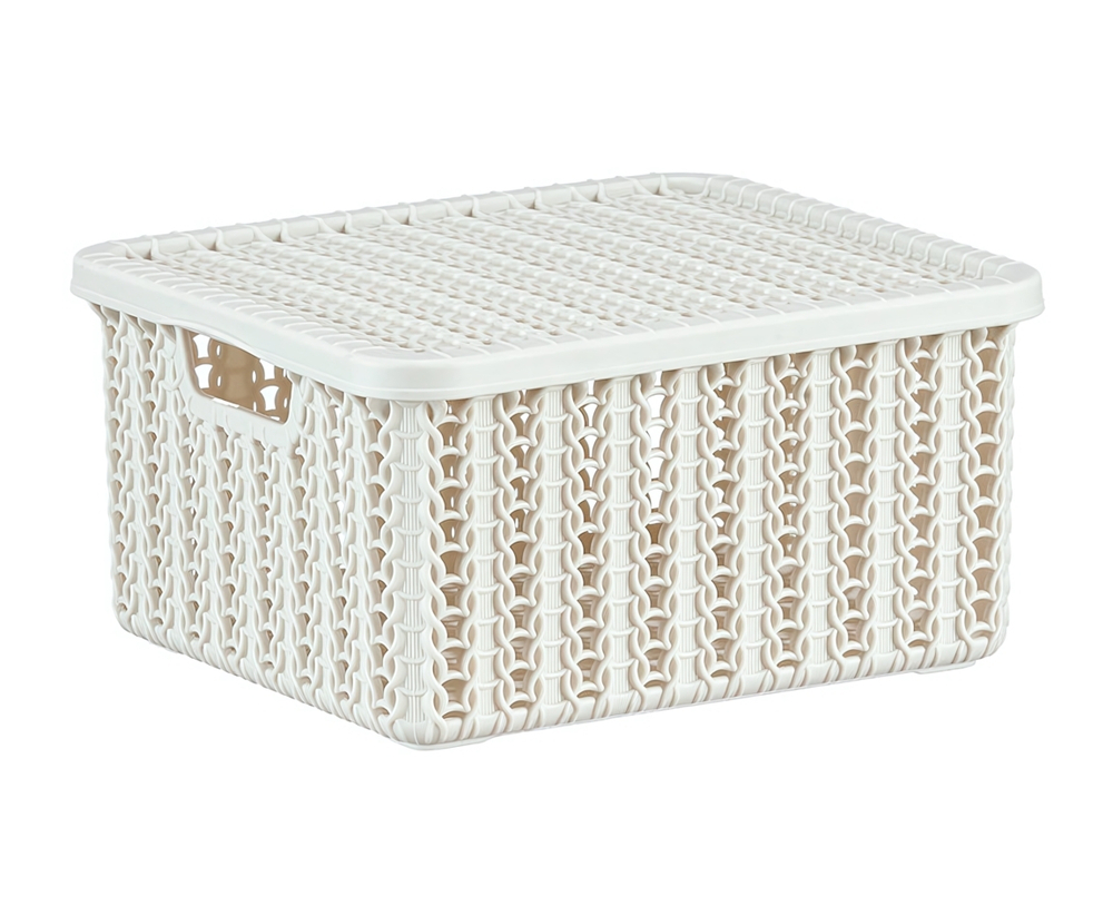 Коробка ВЯЗАНИЕ 1,5л с крышкой М 2368