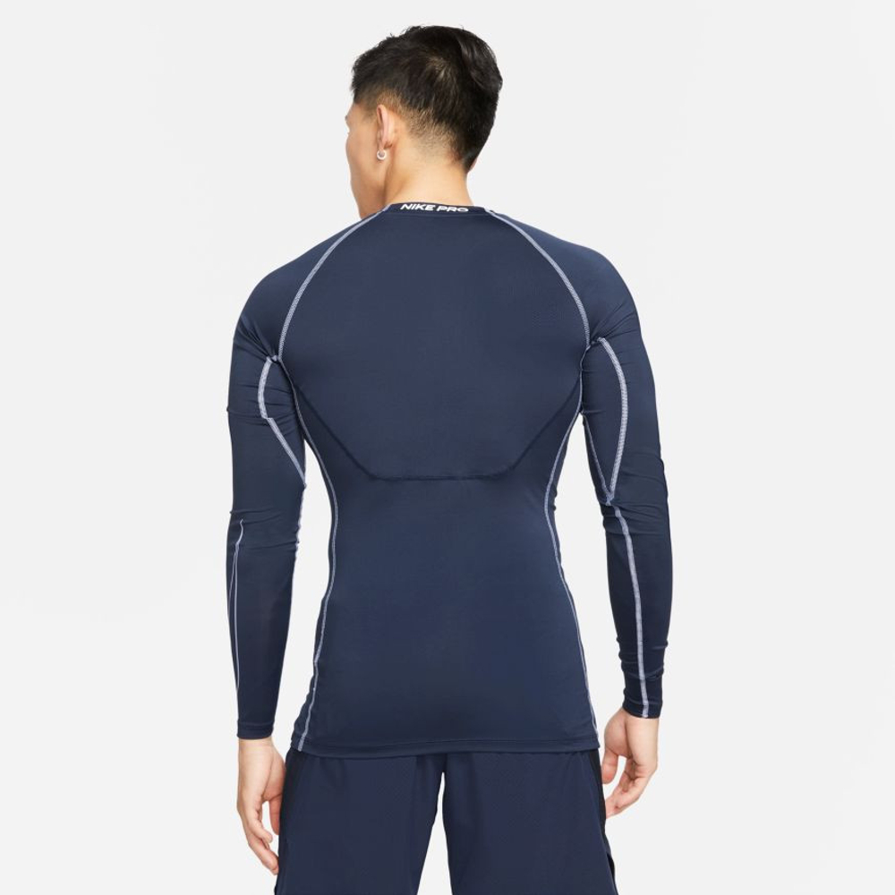 Компрессионка  Nike Pro Dri-Fit Tight Top LS M - небесный