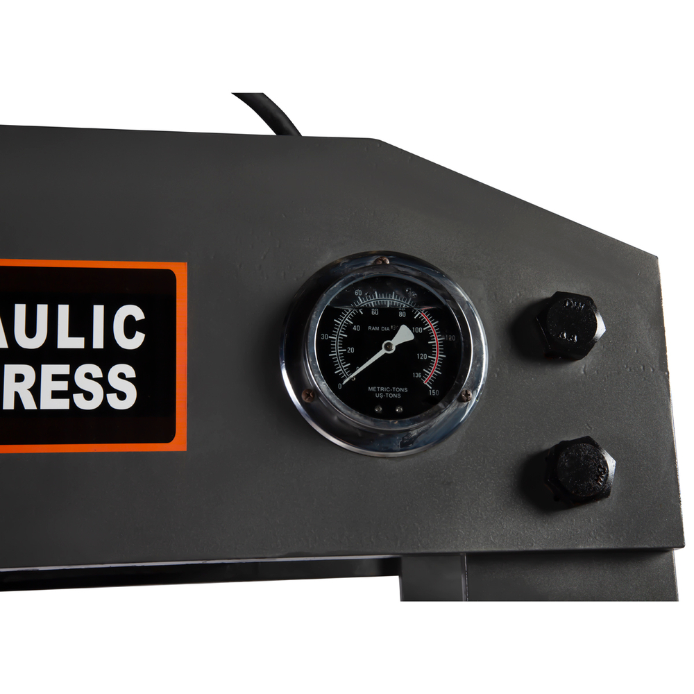 WDK-80175 Пресс напольный пневмогидравлический, 75 тонн. Ход штока 240 мм. Рабочий диапазон 0-900 мм