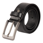 Ремень Nova-Tex Pride PRLB-01BLK-XL Брючный 35мм 125см Чёрный нат.кожа