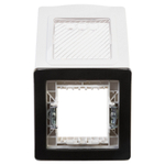 Рамка для монтажа в стену "Avanti", IP55, "Белое облако", 2 модуля