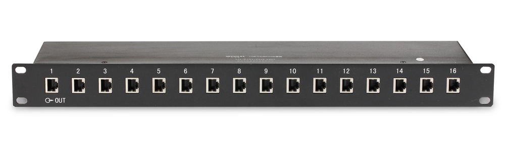 Грозозащита IP-сетей на 16 каналов SNH-RJ45/POE/16