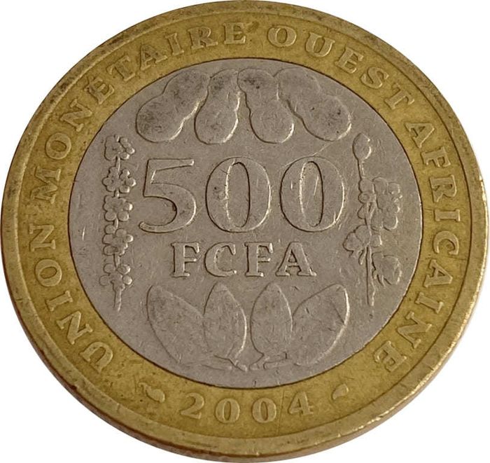 500 франков 2004 Западная Африка (BCEAO)