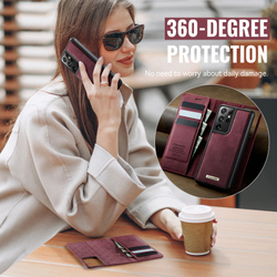 Чехол-кошелек CaseMe 2 in 1 MagSafe Samsung Galaxy S21 Ultra