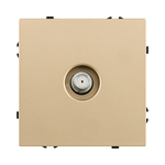 Розетка TV, золотой Kollinger Eclipse EC-020GD